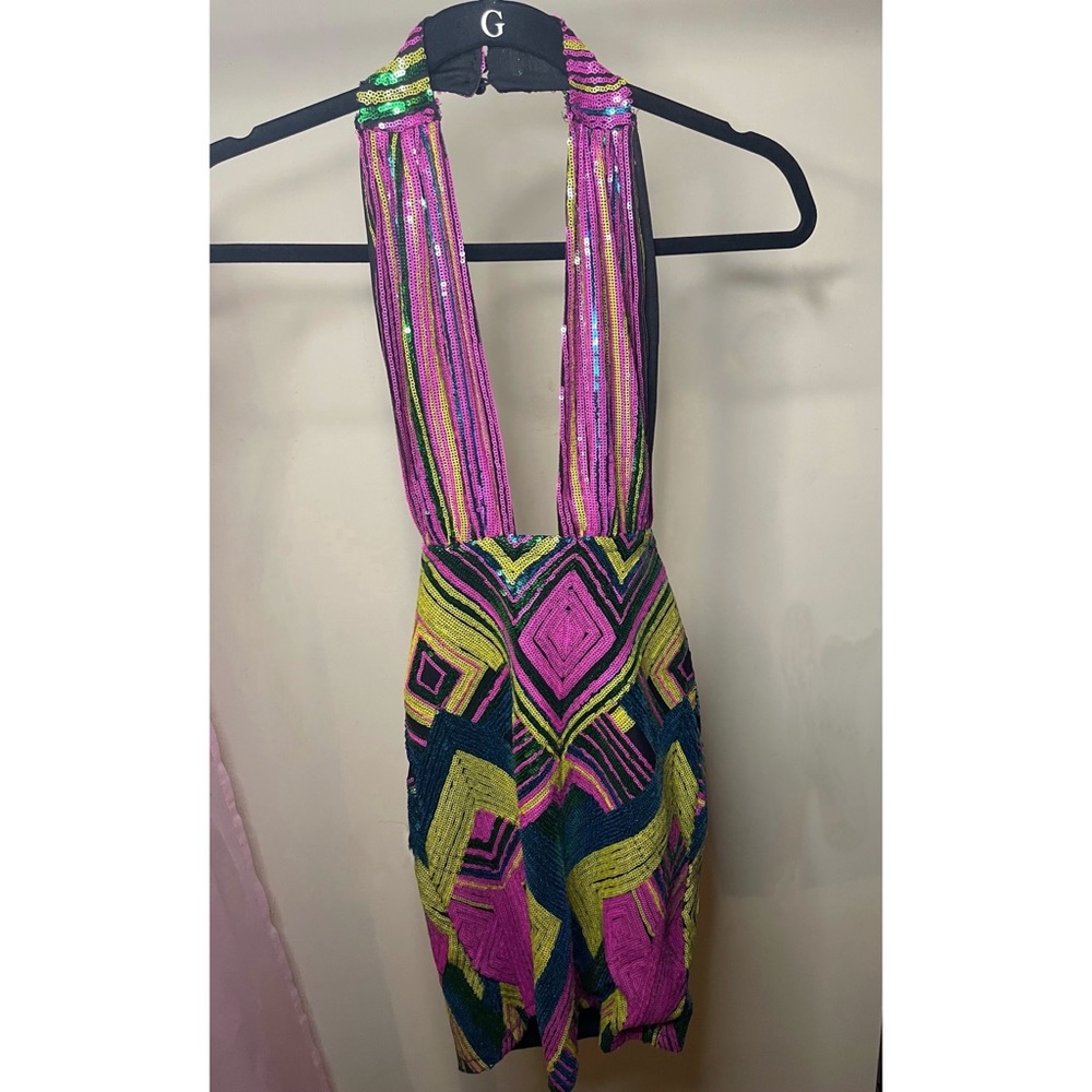 Mini Sequin Dress